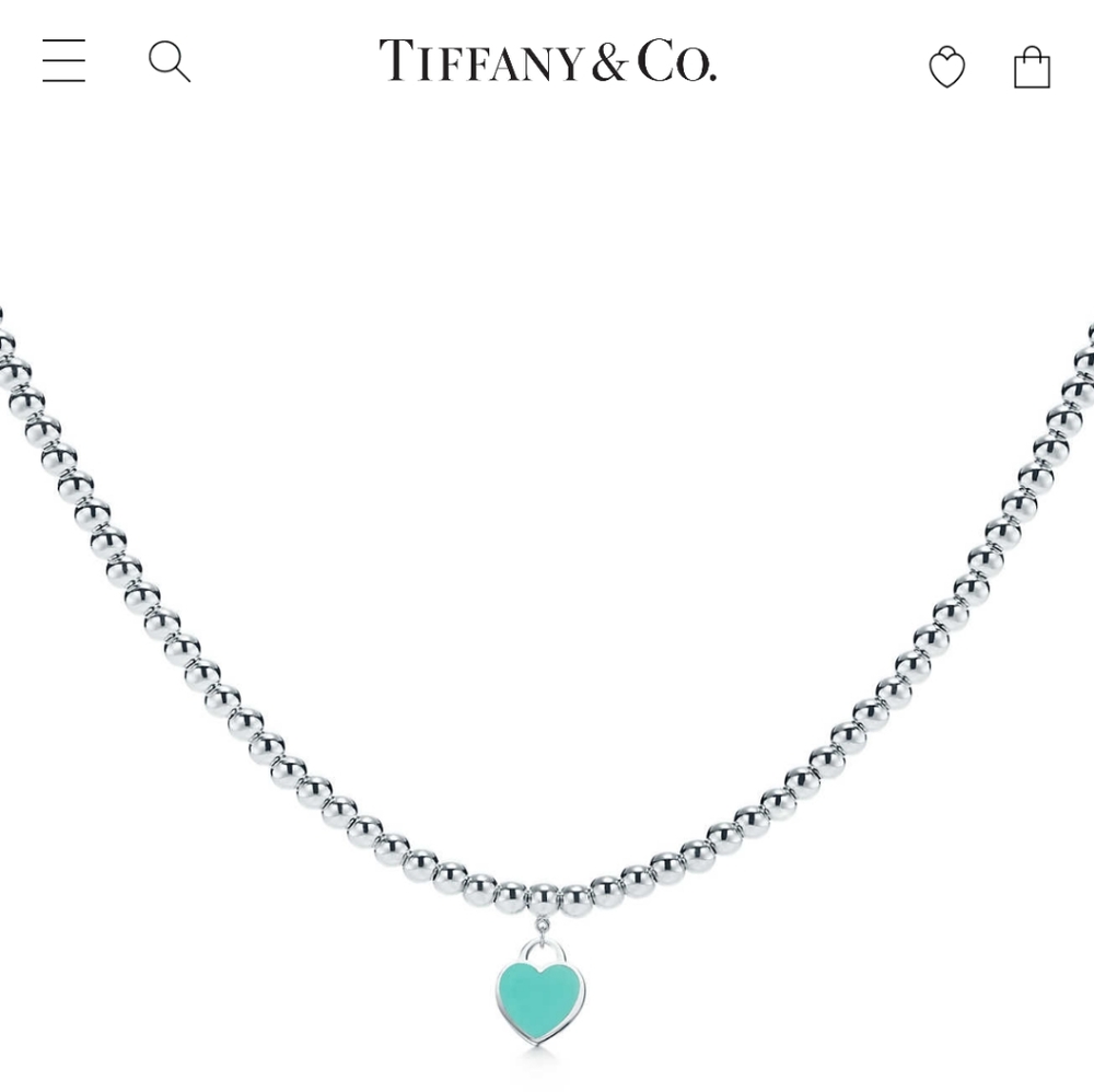 Return to Tiffany Bead Necklace